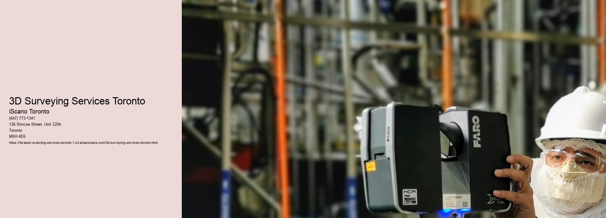 3D Surveying Services Toronto