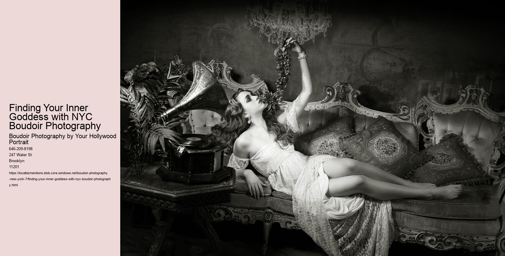 Finding Your Inner Goddess with NYC Boudoir Photography