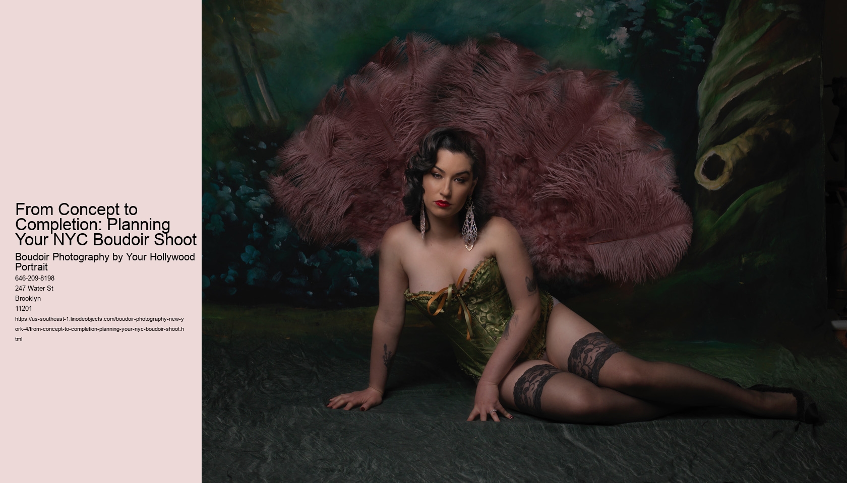 From Concept to Completion: Planning Your NYC Boudoir Shoot