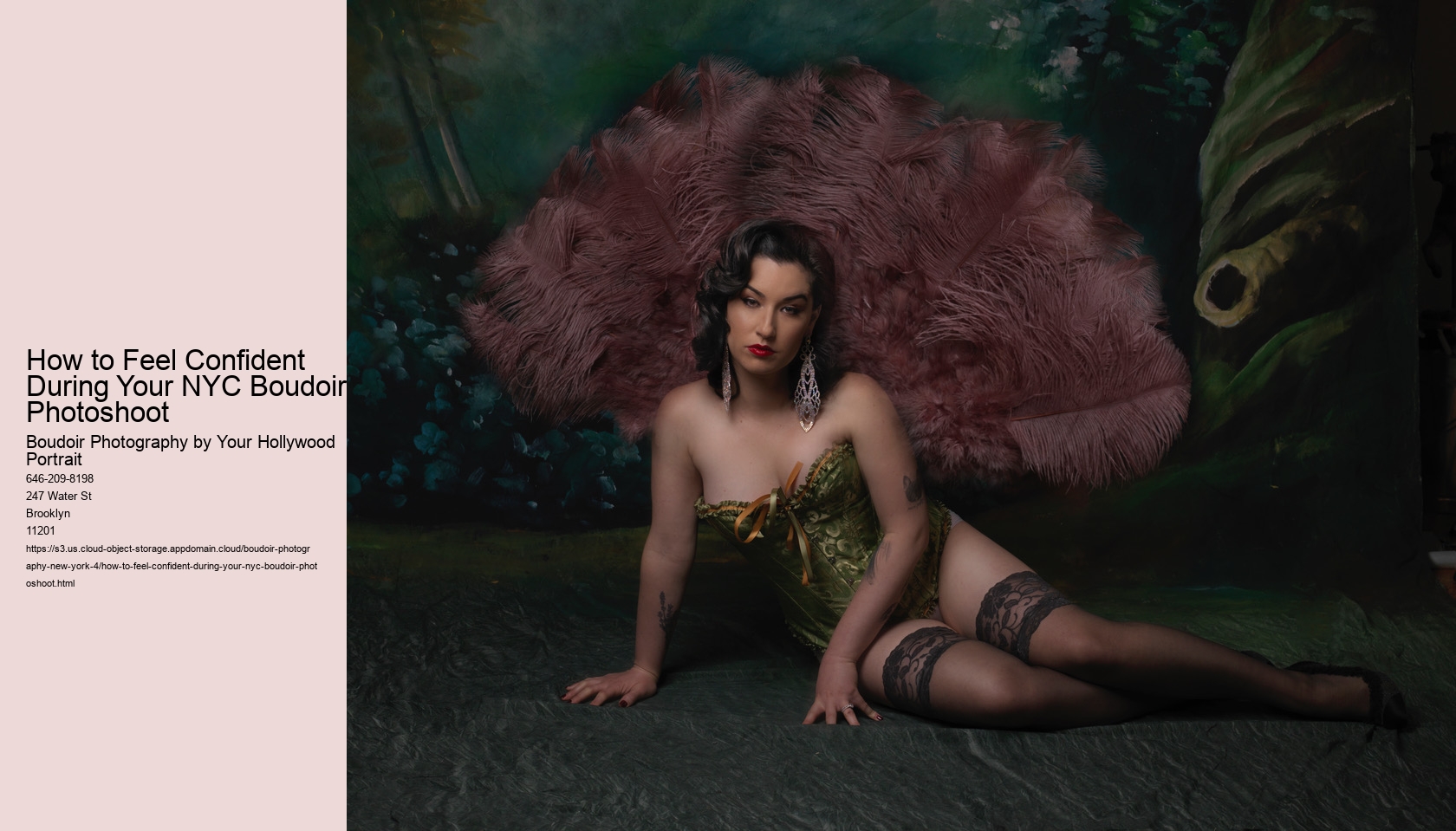 How to Feel Confident During Your NYC Boudoir Photoshoot