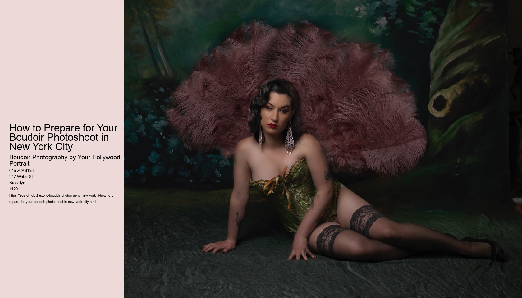 How to Prepare for Your Boudoir Photoshoot in New York City