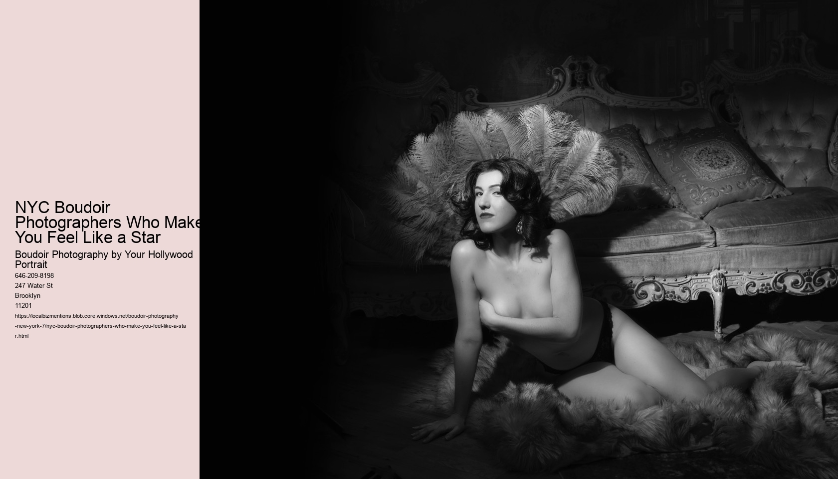 NYC Boudoir Photographers Who Make You Feel Like a Star