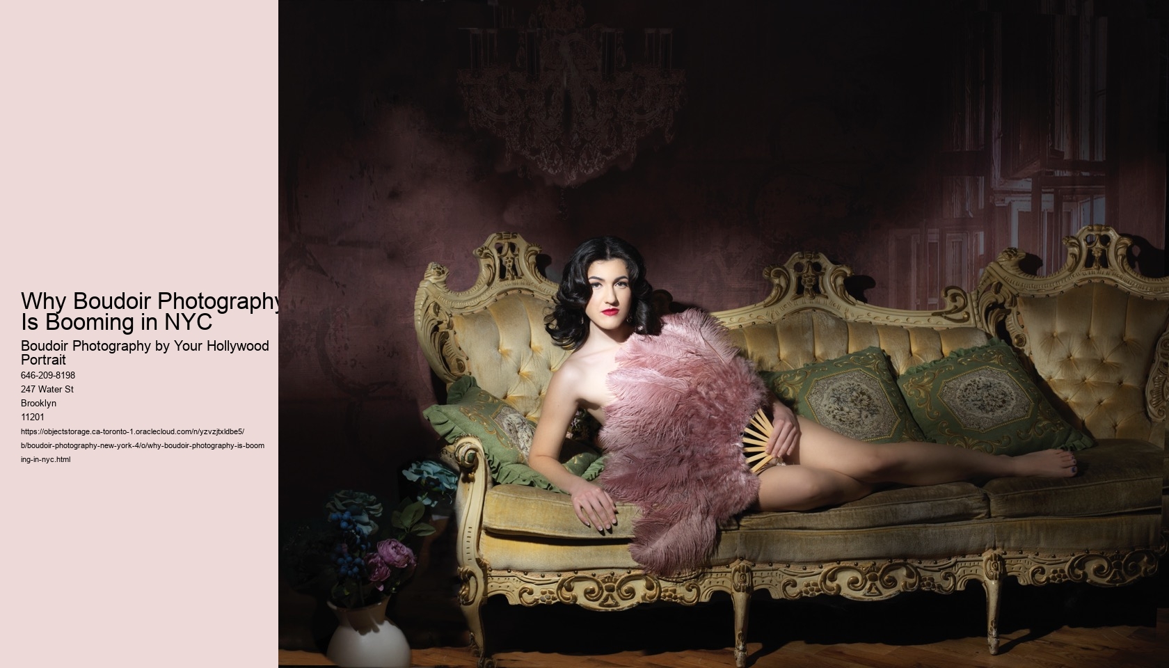 Why Boudoir Photography Is Booming in NYC