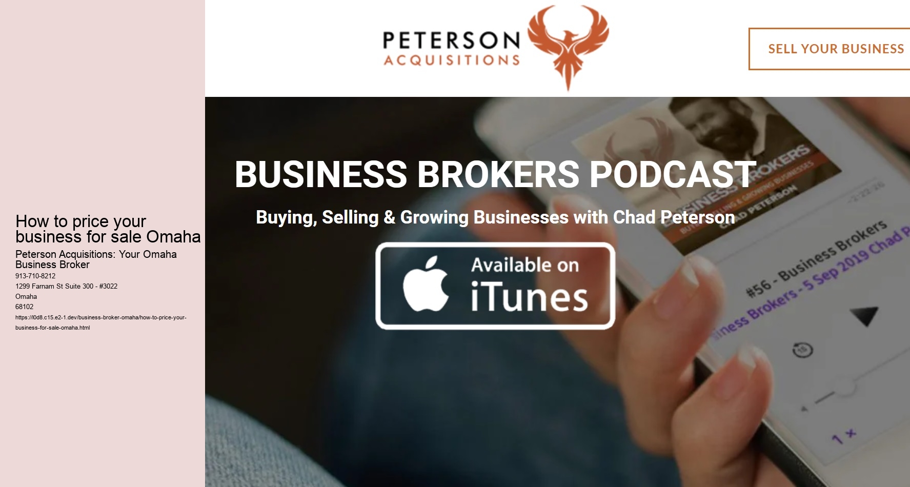How to price your business for sale Omaha