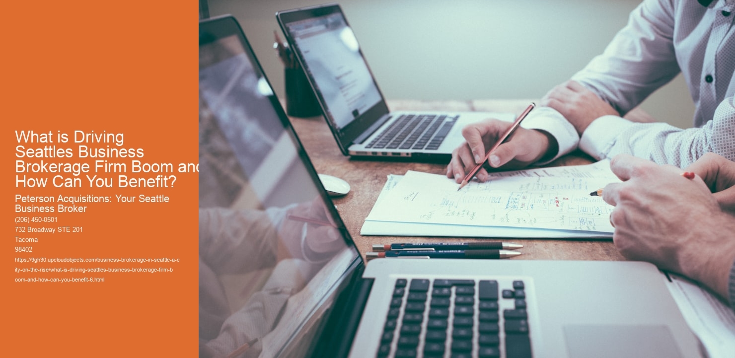 What is Driving Seattles Business Brokerage Firm Boom and How Can You Benefit?