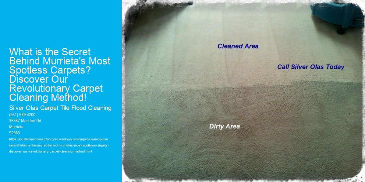 What is the Secret Behind Murrieta's Most Spotless Carpets? Discover Our Revolutionary Carpet Cleaning Method!