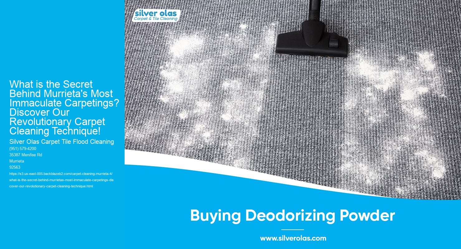 What is the Secret Behind Murrieta's Most Immaculate Carpetings? Discover Our Revolutionary Carpet Cleaning Technique!