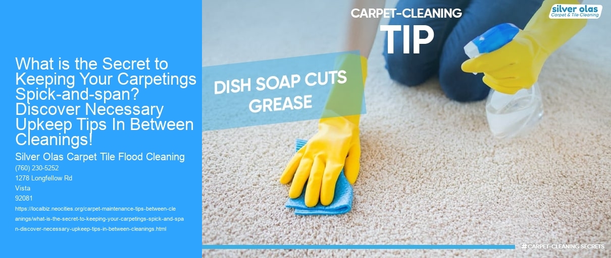 What is the Secret to Keeping Your Carpetings Spick-and-span? Discover Necessary Upkeep Tips In Between Cleanings!