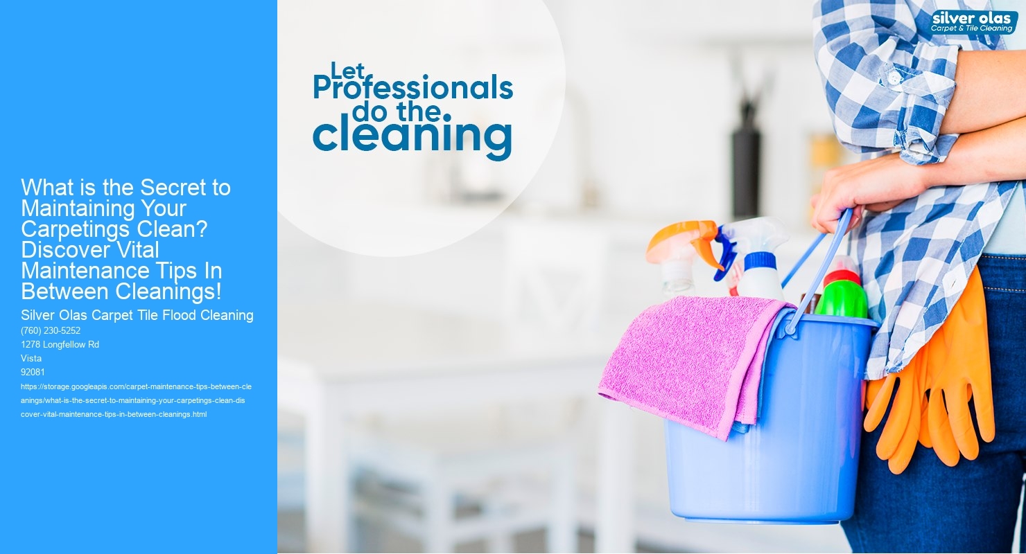 What is the Secret to Maintaining Your Carpetings Clean? Discover Vital Maintenance Tips In Between Cleanings!
