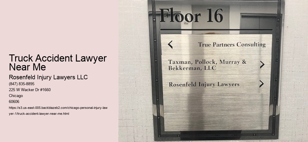 Truck Accident Lawyer Near Me