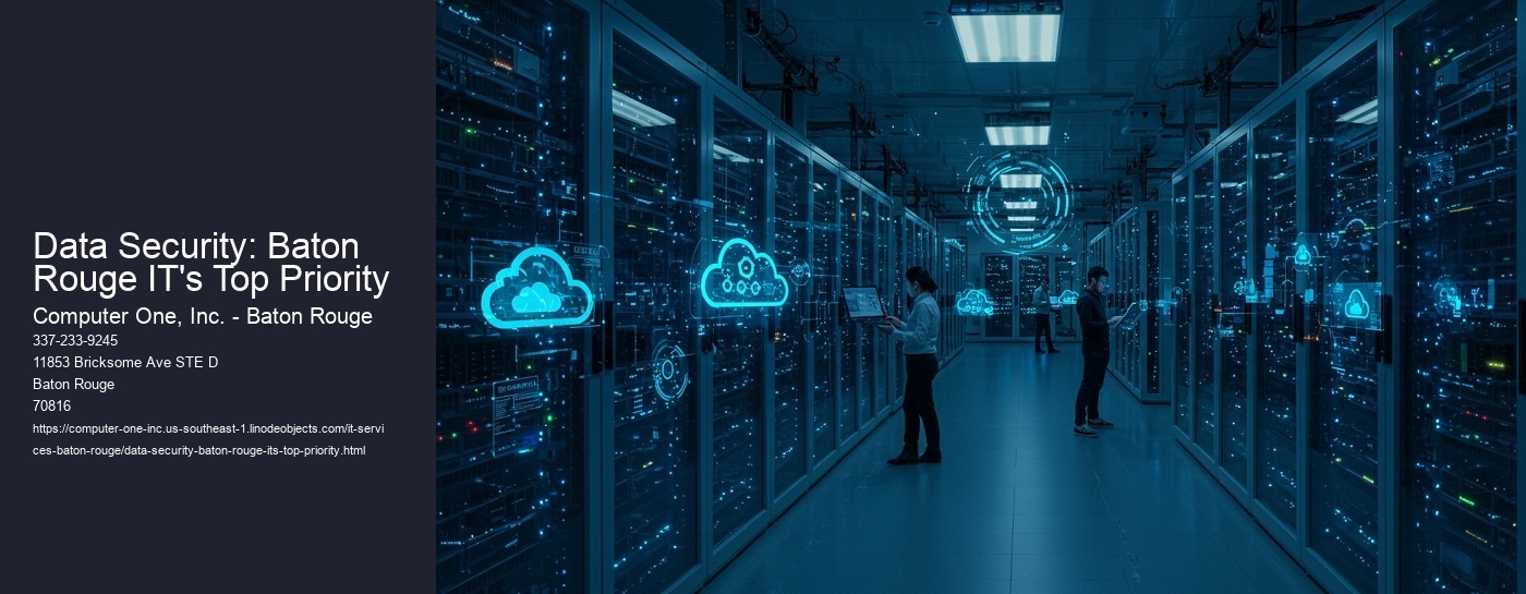 Data Security: Baton Rouge IT's Top Priority