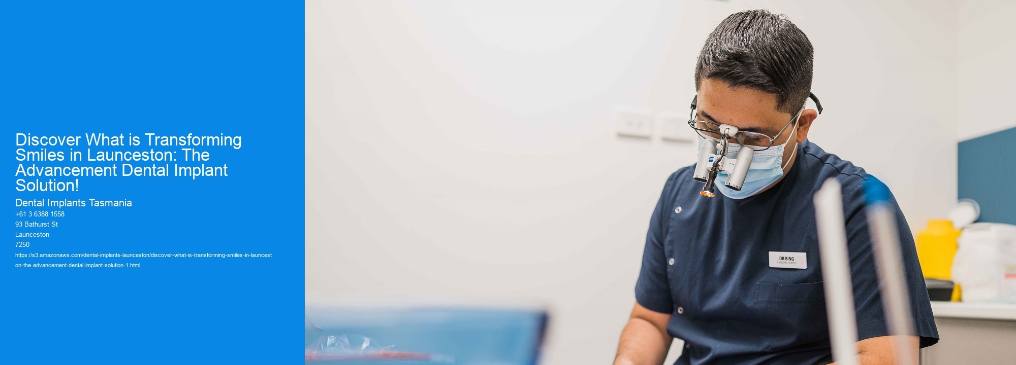 Discover What is Transforming Smiles in Launceston: The Advancement Dental Implant Solution!