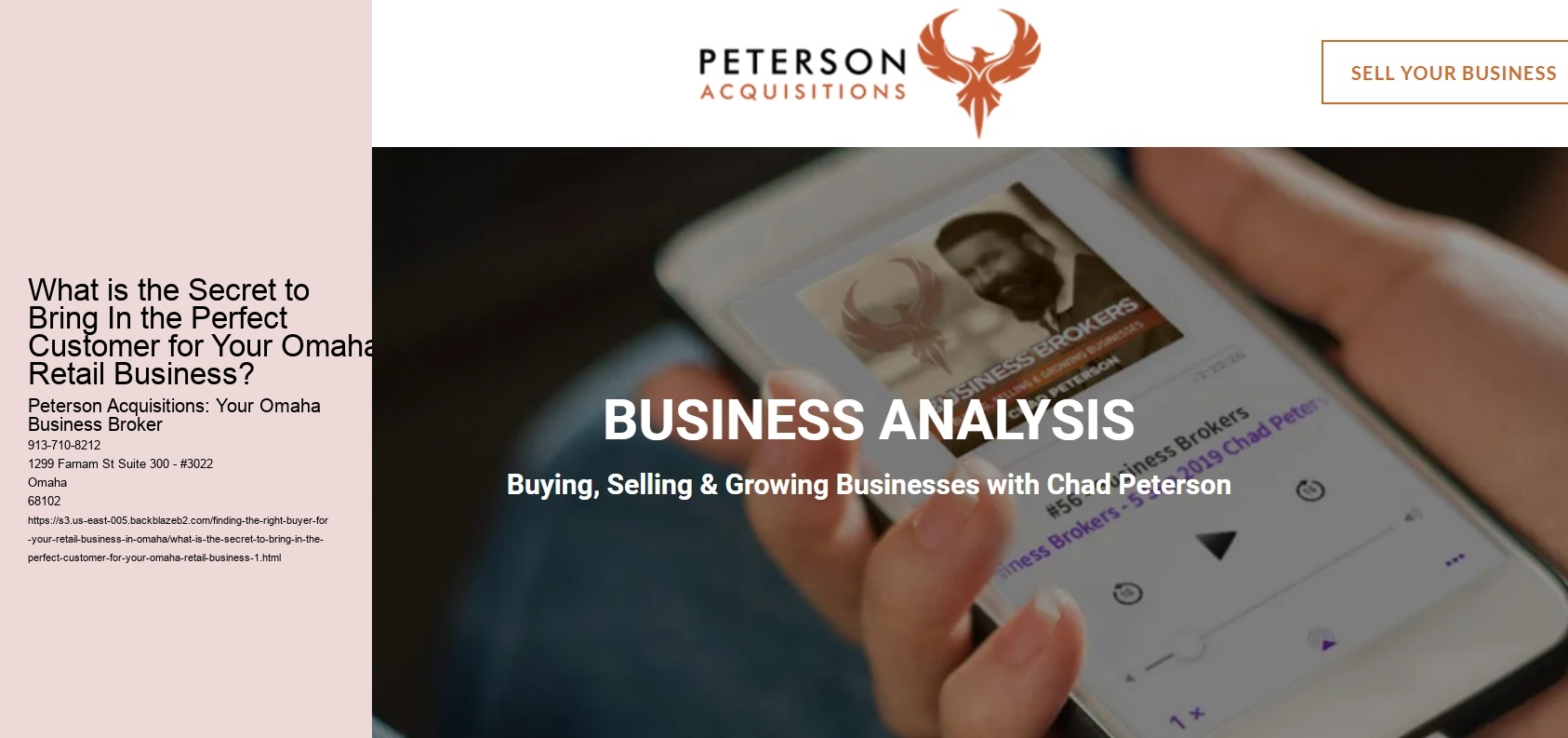 What is the Secret to Bring In the Perfect Customer for Your Omaha Retail Business?