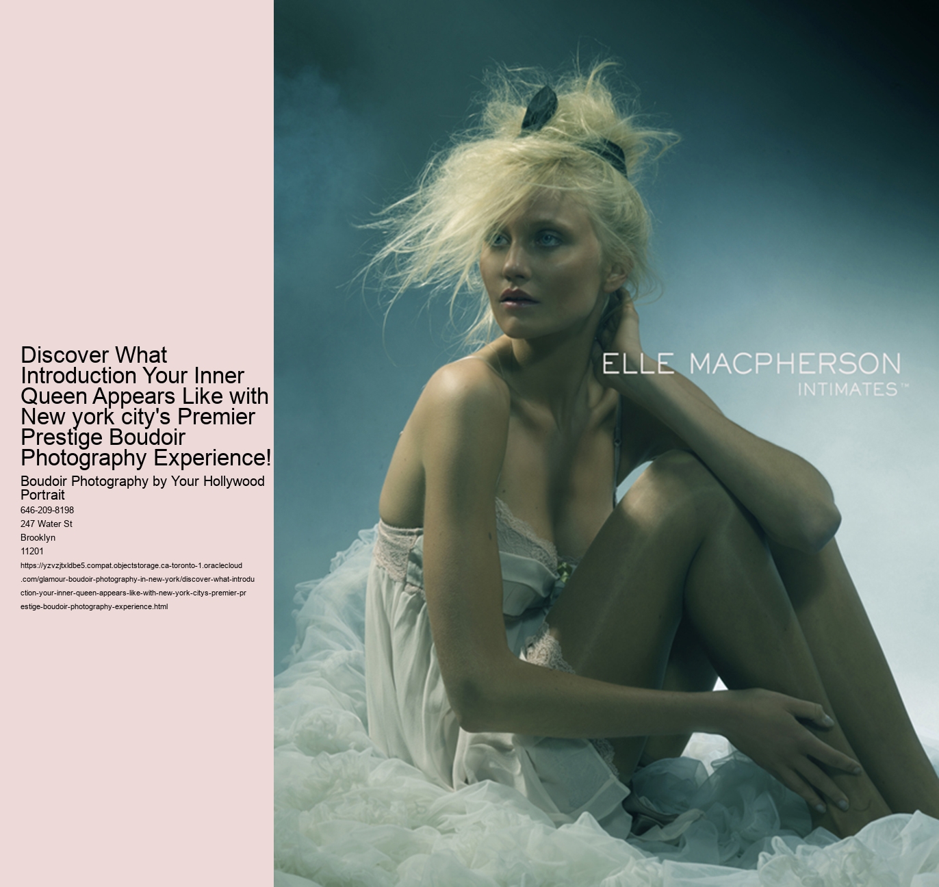 Discover What Introduction Your Inner Queen Appears Like with New york city's Premier Prestige Boudoir Photography Experience!