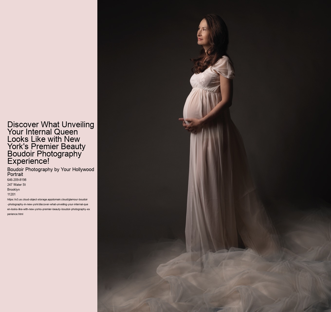 Discover What Unveiling Your Internal Queen Looks Like with New York's Premier Beauty Boudoir Photography Experience!