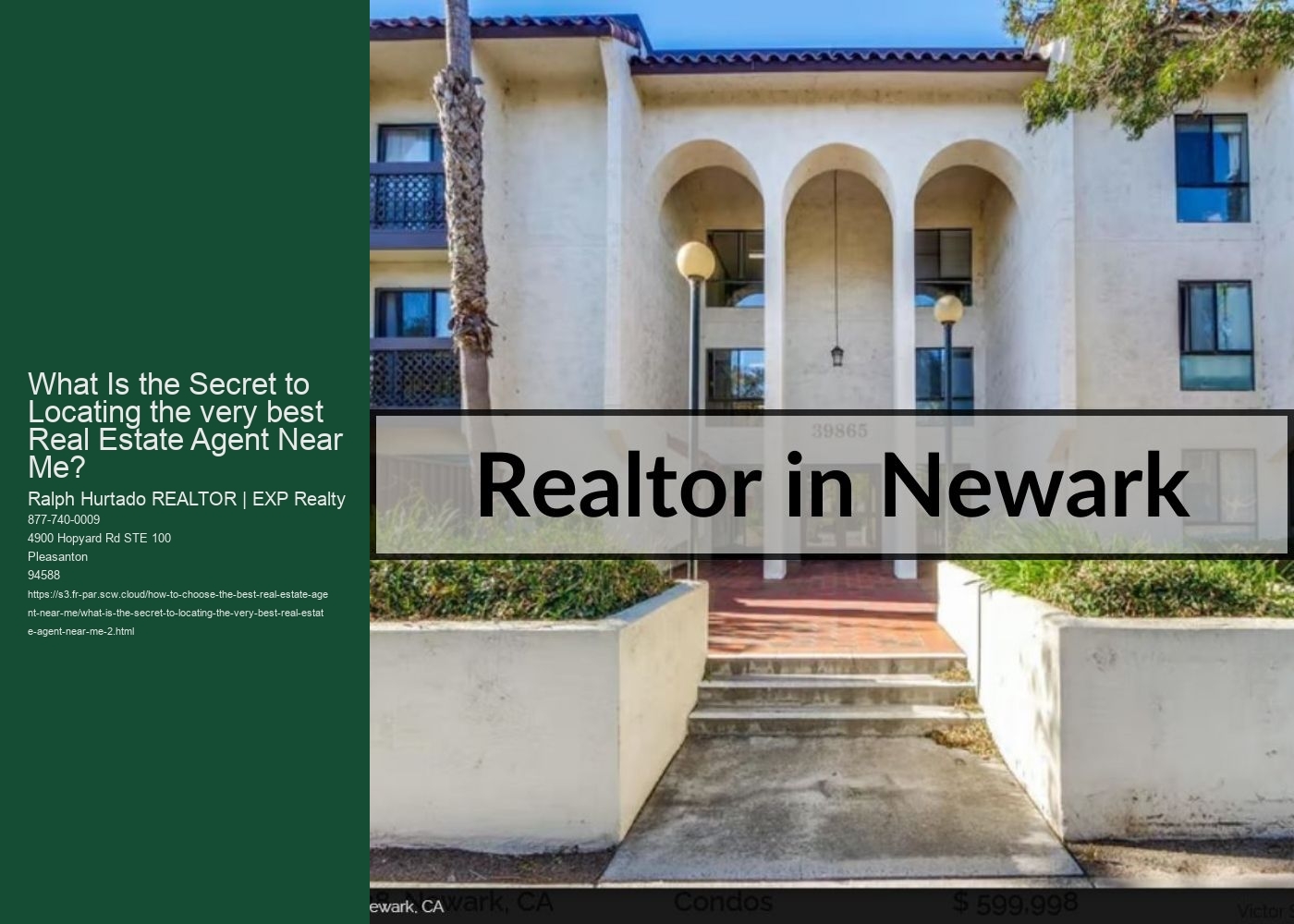 What Is the Secret to Locating the very best Real Estate Agent Near Me?