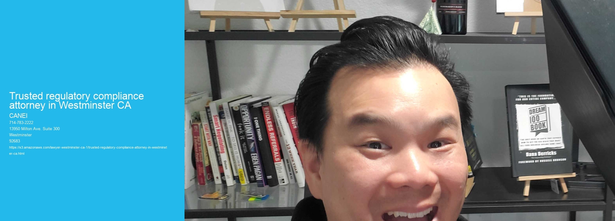 Trusted regulatory compliance attorney in Westminster CA