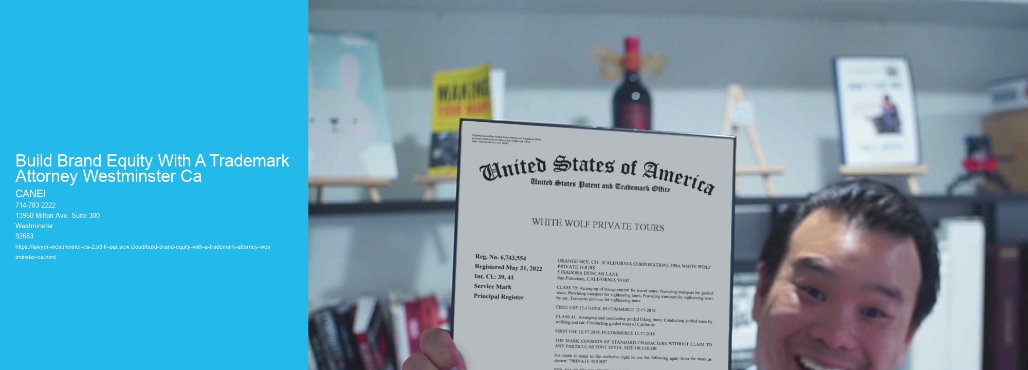 Build Brand Equity With A Trademark Attorney Westminster Ca