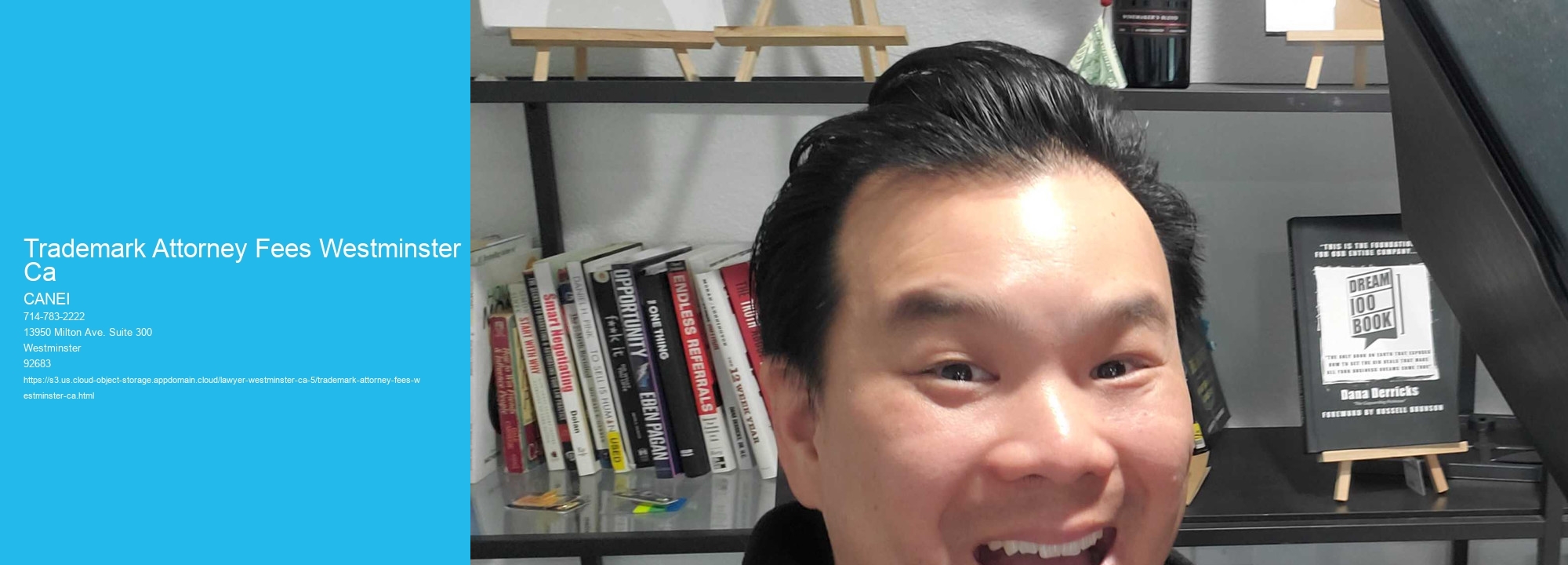 Trademark Attorney Fees Westminster Ca