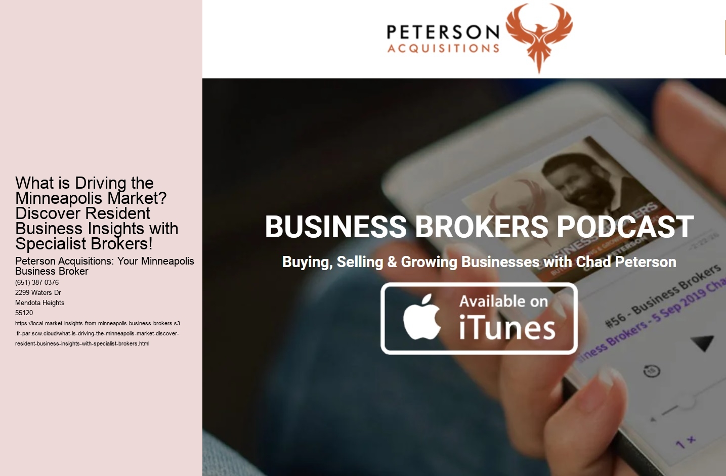 What is Driving the Minneapolis Market? Discover Resident Business Insights with Specialist Brokers!