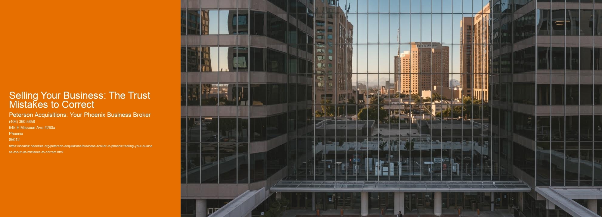 Selling Your Business: The Trust Mistakes to Correct