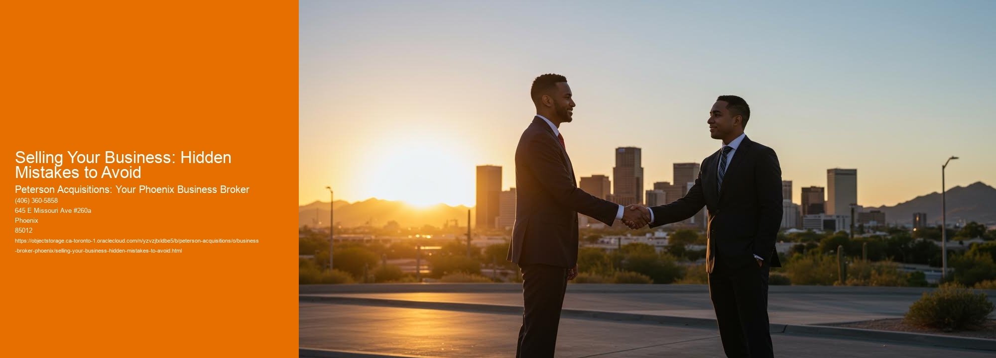 Selling Your Business: Hidden Mistakes to Avoid