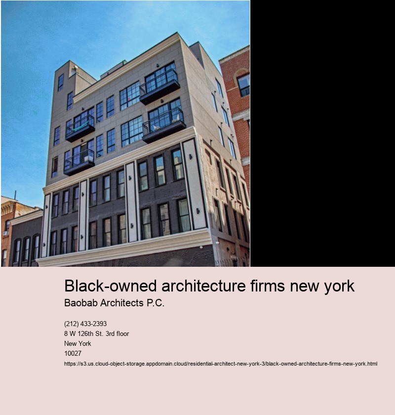 black-owned architecture firms new york