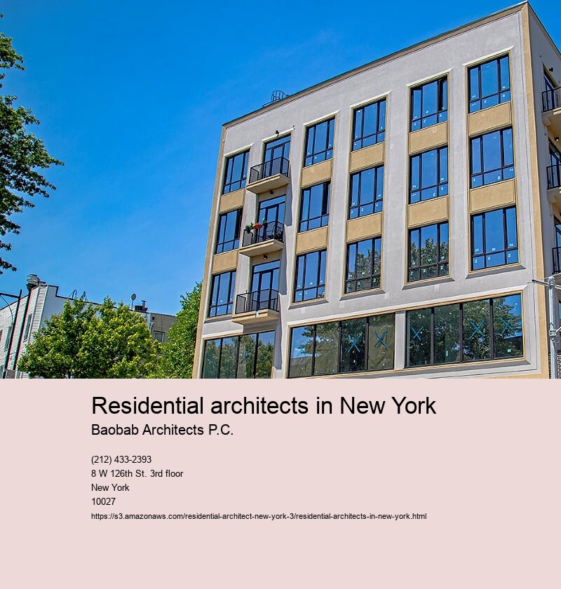 Residential architects in New York