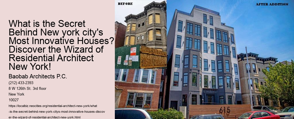 What is the Secret Behind New york city's Most Innovative Houses? Discover the Wizard of Residential Architect New York!