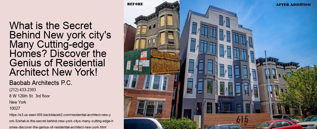 What is the Secret Behind New york city's Many Cutting-edge Homes? Discover the Genius of Residential Architect New York!