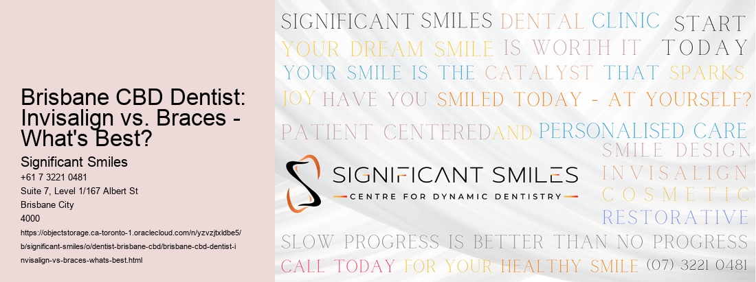 Brisbane CBD Dentist: Invisalign vs. Braces - What's Best?