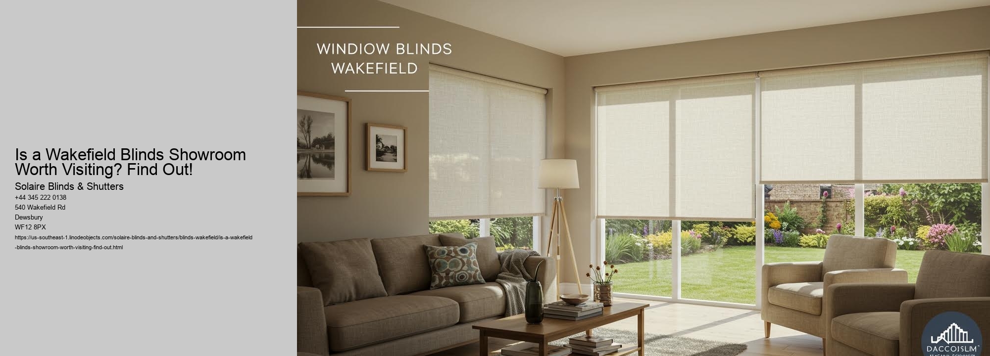 Is a Wakefield Blinds Showroom Worth Visiting? Find Out!