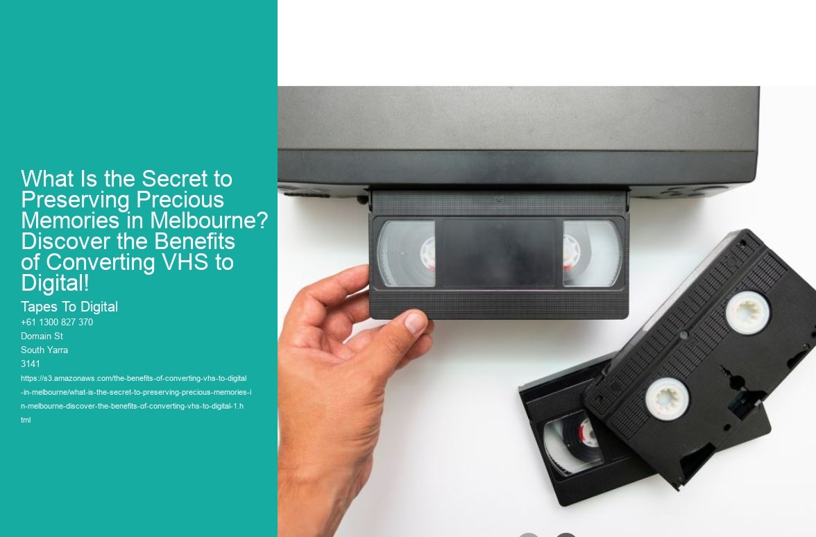 What Is the Secret to Preserving Precious Memories in Melbourne? Discover the Benefits of Converting VHS to Digital!