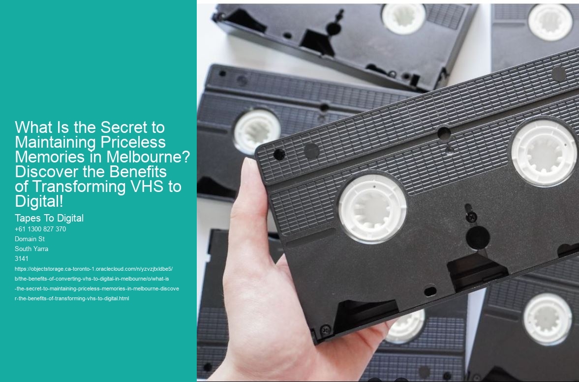 What Is the Secret to Maintaining Priceless Memories in Melbourne? Discover the Benefits of Transforming VHS to Digital!