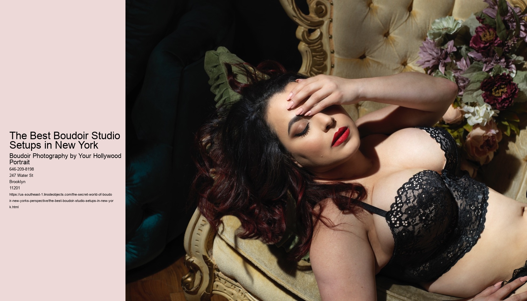 The Best Boudoir Studio Setups in New York