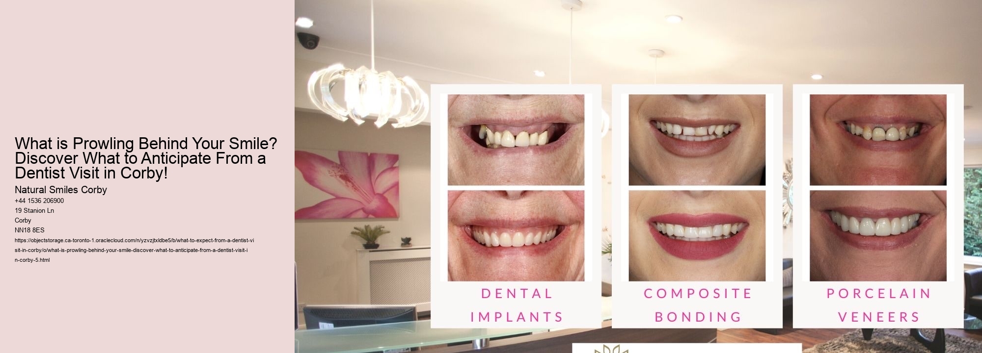 What is Prowling Behind Your Smile? Discover What to Anticipate From a Dentist Visit in Corby!
