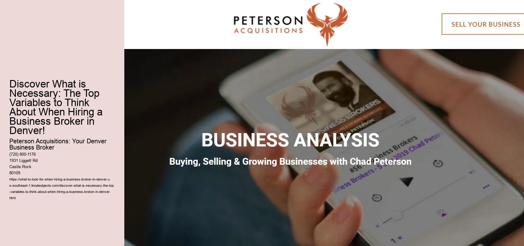 Discover What is Necessary: The Top Variables to Think About When Hiring a Business Broker in Denver!
